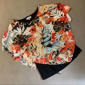 Laura Floral Flowy Top